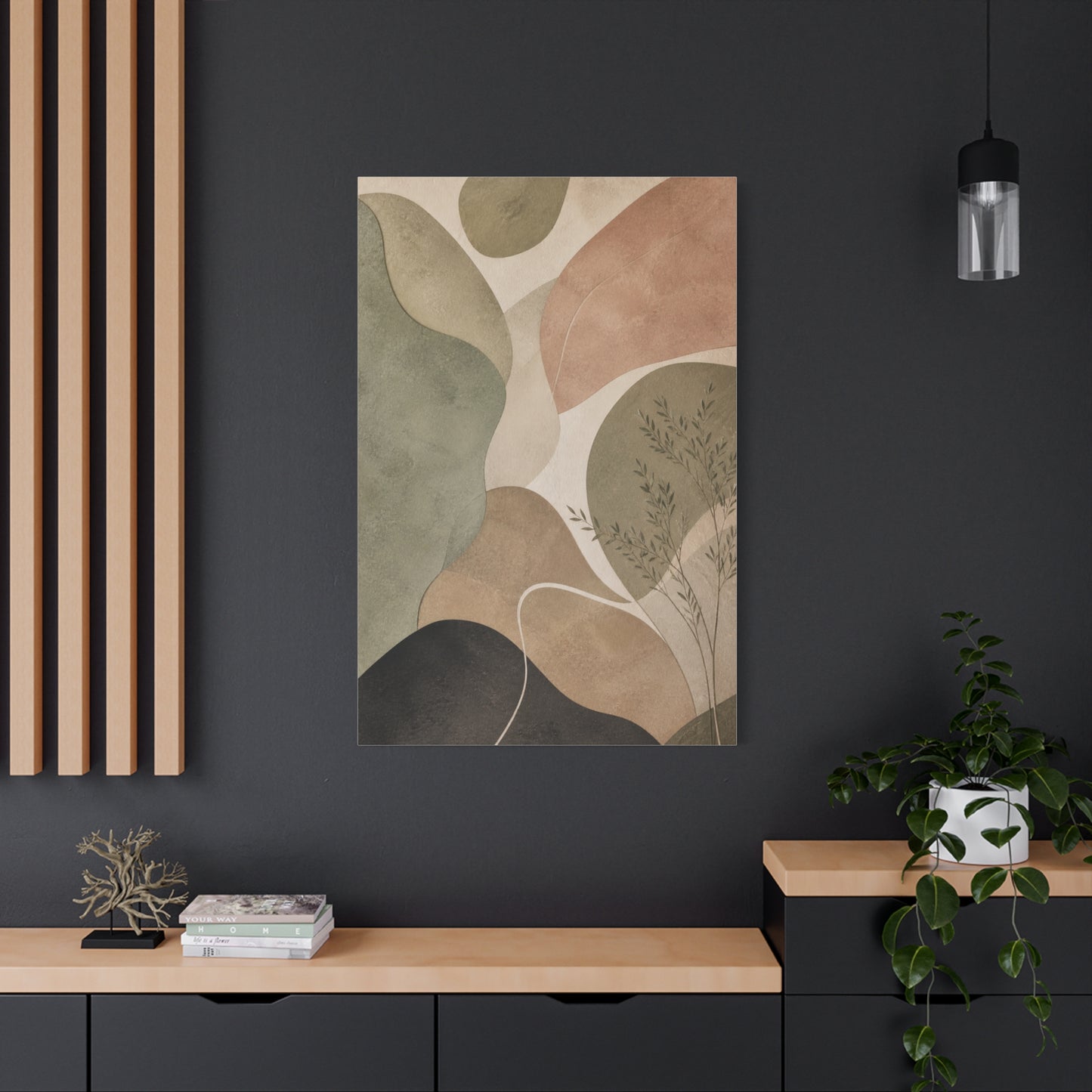Biomorphic Organic Abstract Wall Art & Canvas Print