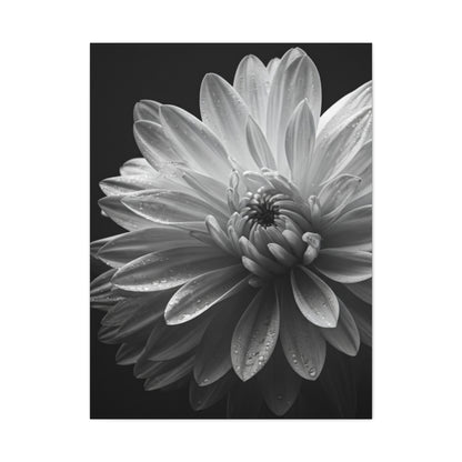 Chrysanthemum in Timeless Shadow Wall Art & Canvas Prints
