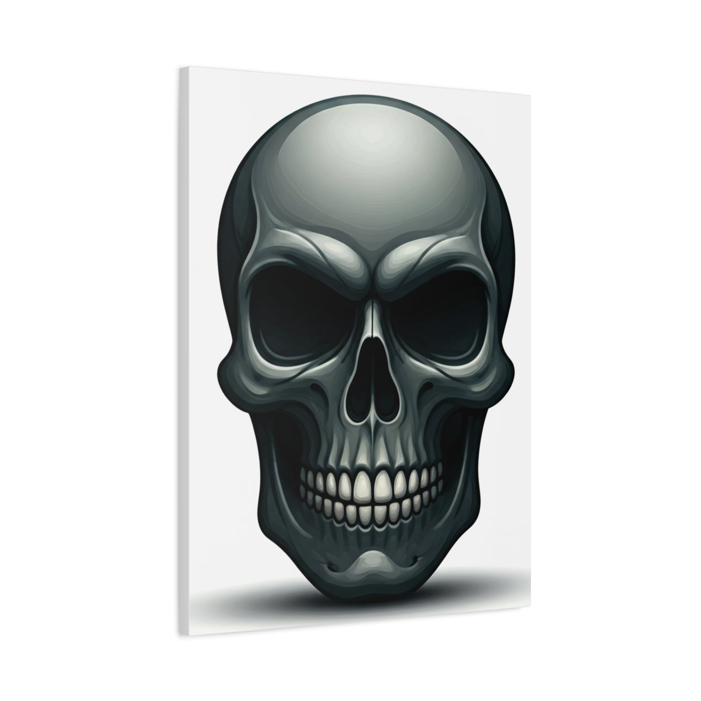 Steel Skull Essence Wall Art & Canvas Print