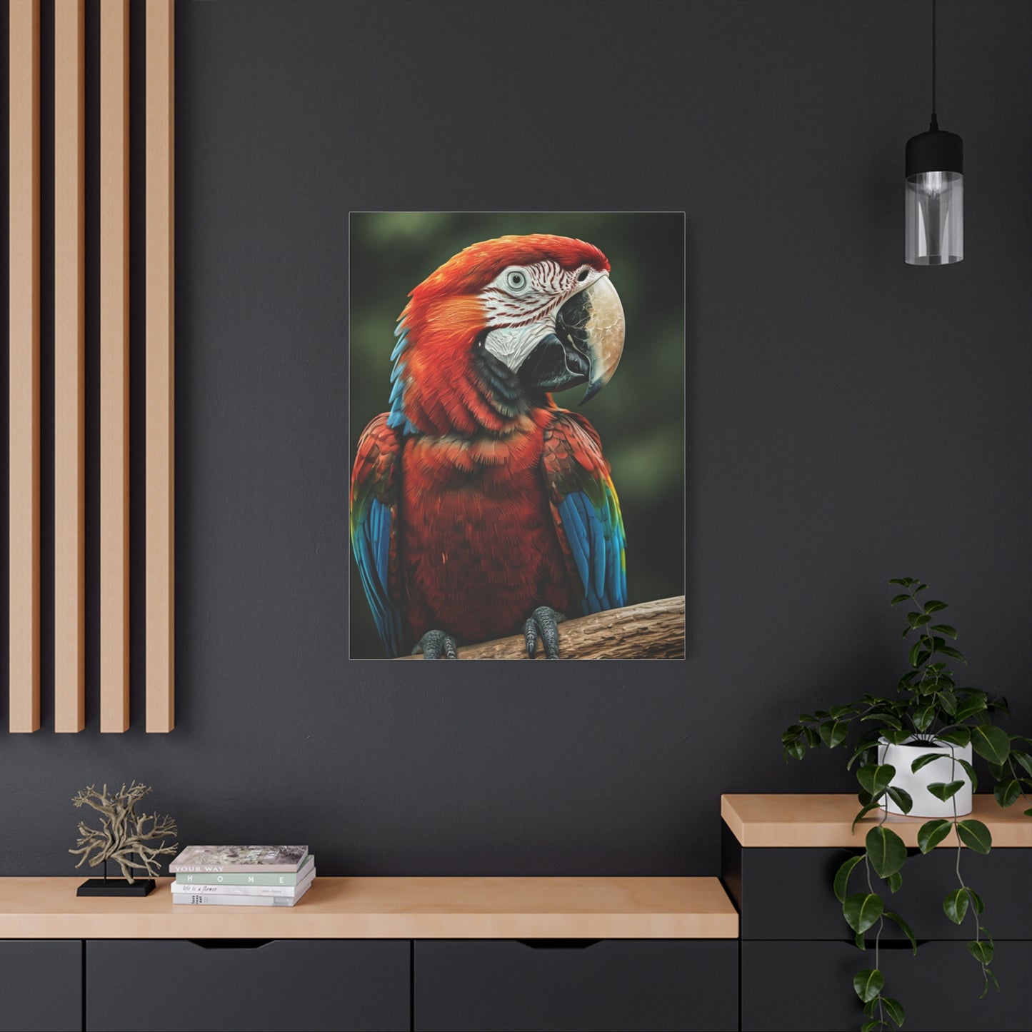 Scarlet Macaw Majesty Wall Art & Canvas Prints