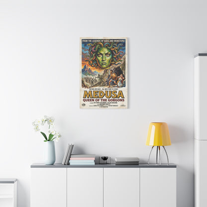 Greek Mythology Medusa Movie Poster Wall Art & Canvas Print