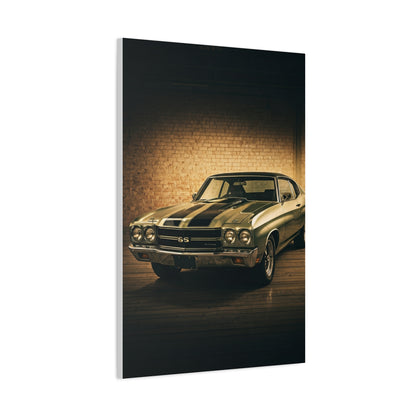 Chevrolet Chevelle SS Classic Americana Wall Art & Canvas Prints