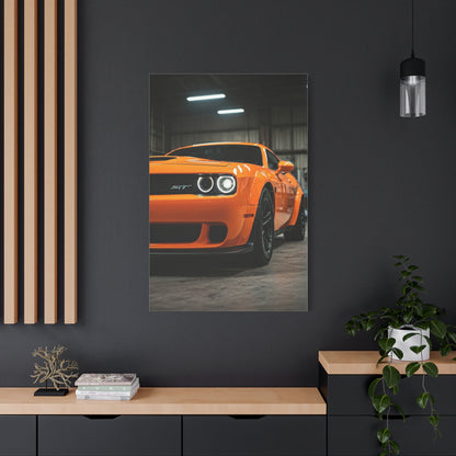 Dodge Challenger SRT Demon Underground Torque Scene Wall Art & Canvas Prints