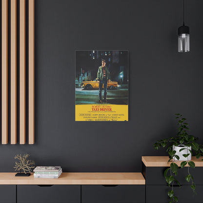 Taxi Driver 1976 Movie Poster Wall Art & Canvas Print
