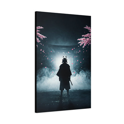 Samurai at the Torii Gate Wall Art & Canvas Prints