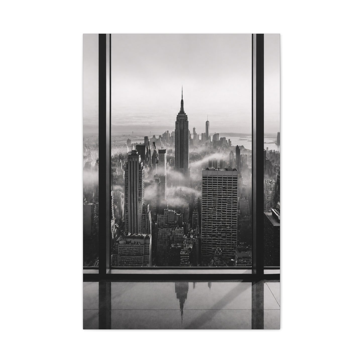Empire State Window Perspective Wall Art & Canvas Print