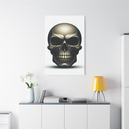 Classic Metallic Skull Wall Art & Canvas Prints