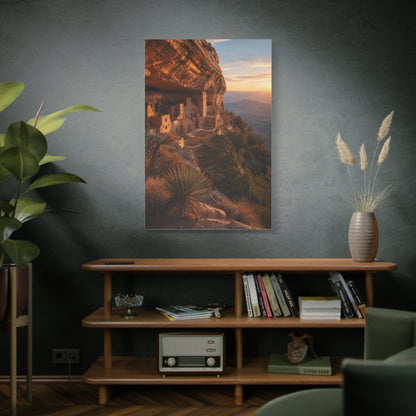 Ancient Cliff Dwelling Canyon Wall Art & Canvas Print