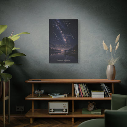 Celestial Destiny Night Sky Romance Wall Art & Canvas Print